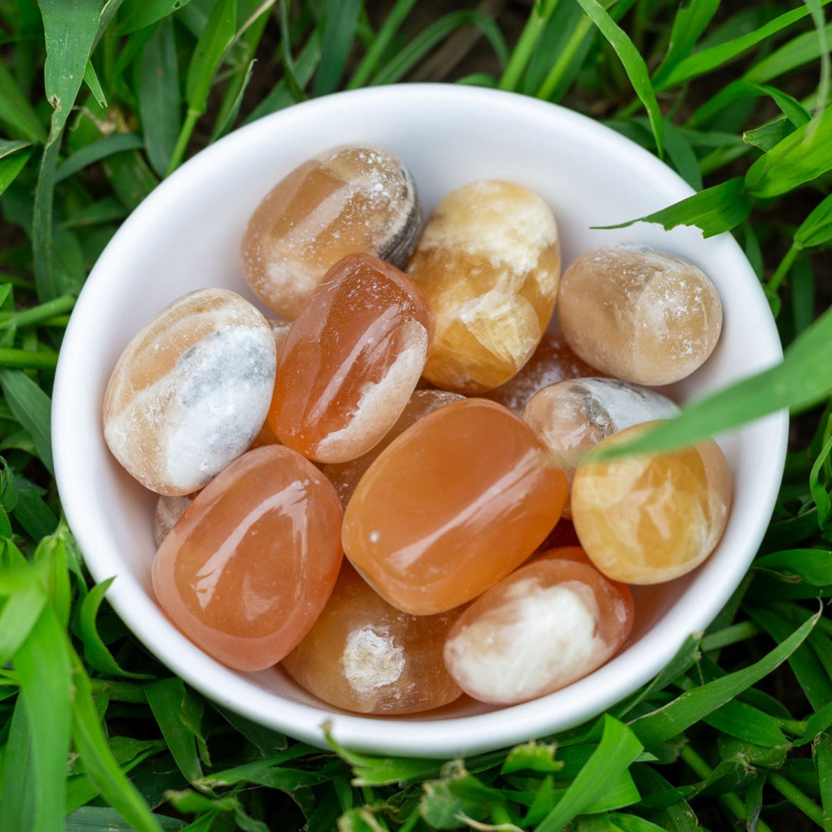 Orange Calcite Tumbled | | Wiccan Center