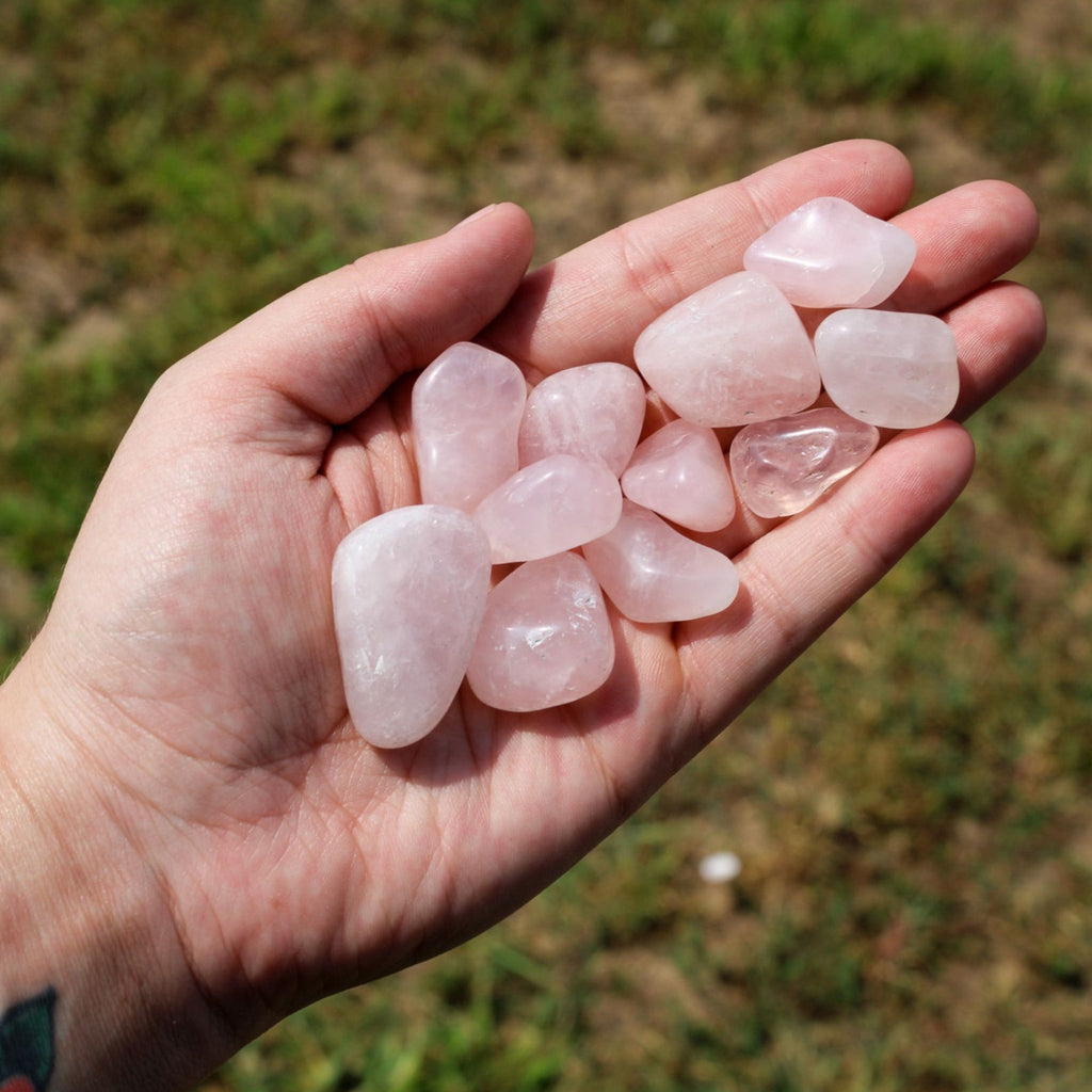 Rose Quartz Tumbled | Crystals | Wiccan Center