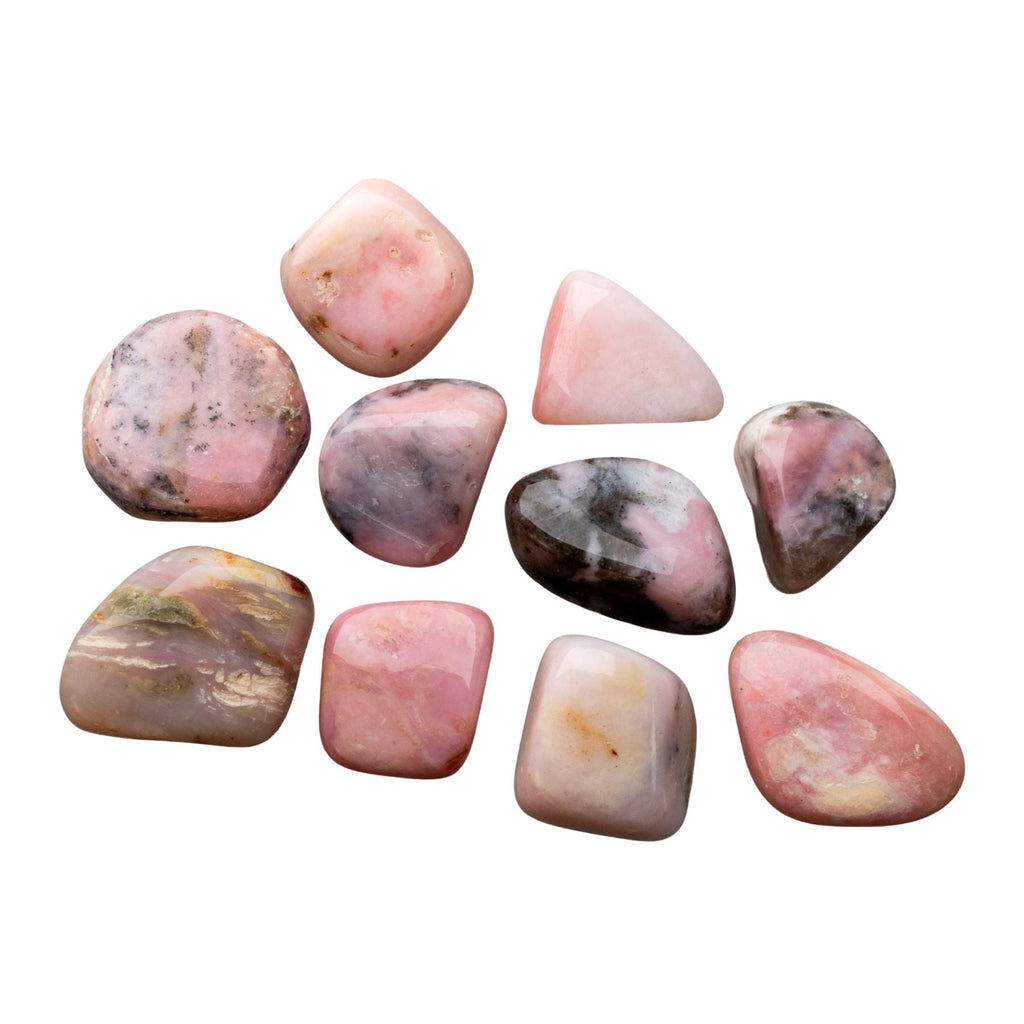 Pink Opal Tumbled 1lb | Rocks & Fossils | Wiccan Center