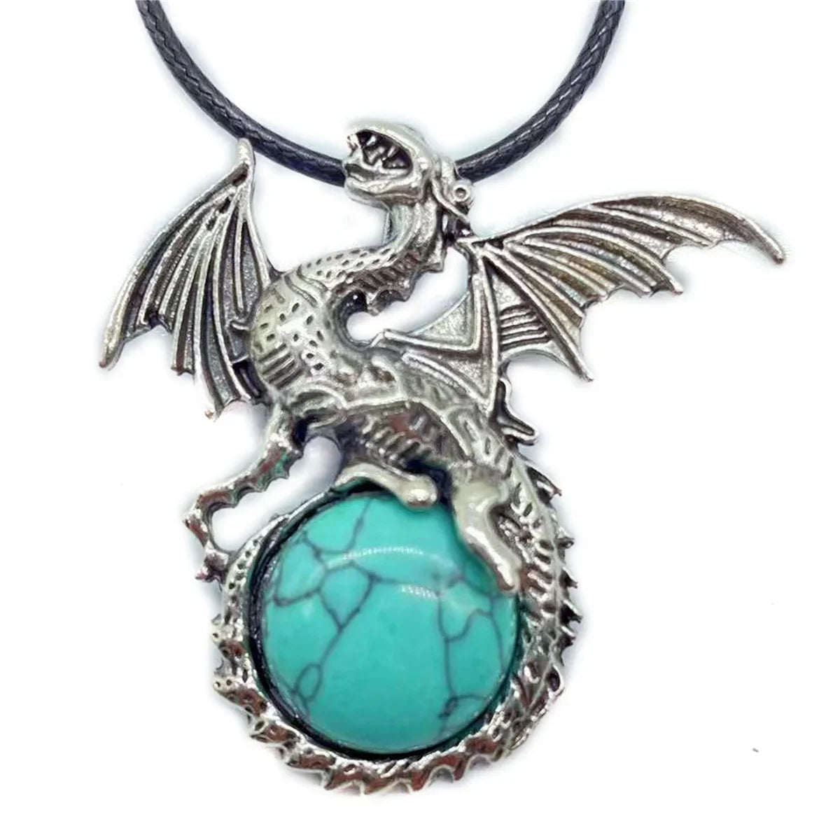 Crystal Circle Dragon Necklaces | necklace | Wiccan Center