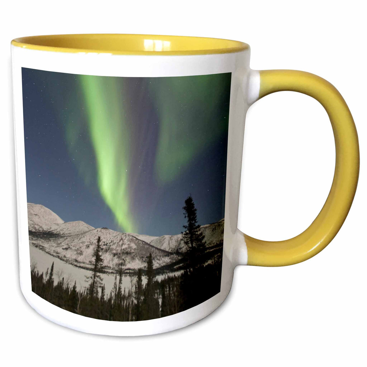 3dRose Aurora borealis, Northern Lights, Alaska, USA - US02 HRO0382 - Hugh Rose - Mugs (mug_141866)