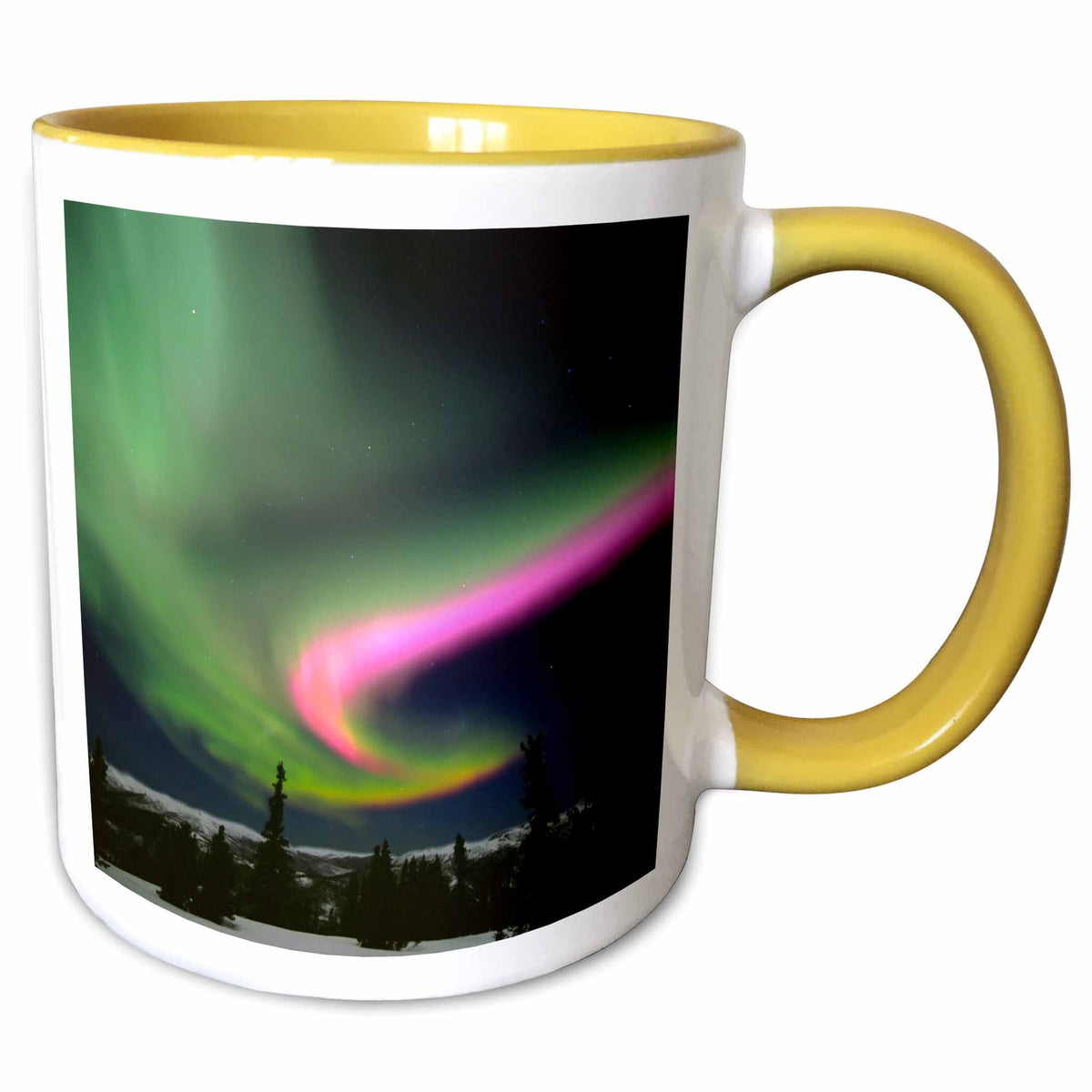 3dRose Alaska, Hot Springs. Aurora Borealis, Northern Lights - US02 FZU0004 -... - Mugs (mug_87461) | Mug | Wiccan Center