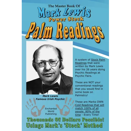 The Master Book of Mark Lewis Power Stock Palm Readings - Paperback | Books | Wiccan Center
