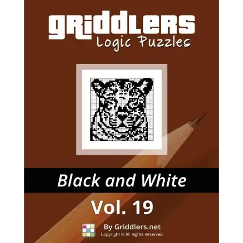 Griddlers Logic Puzzles: Black and White - Paperback