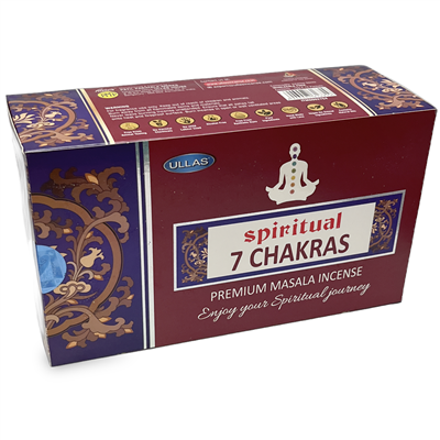 ULLAS, Spiritual Guru , Incense Sticks (15 gm x 12)(select fragance)