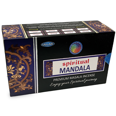 ULLAS, Spiritual Guru , Incense Sticks (15 gm x 12)(select fragance)