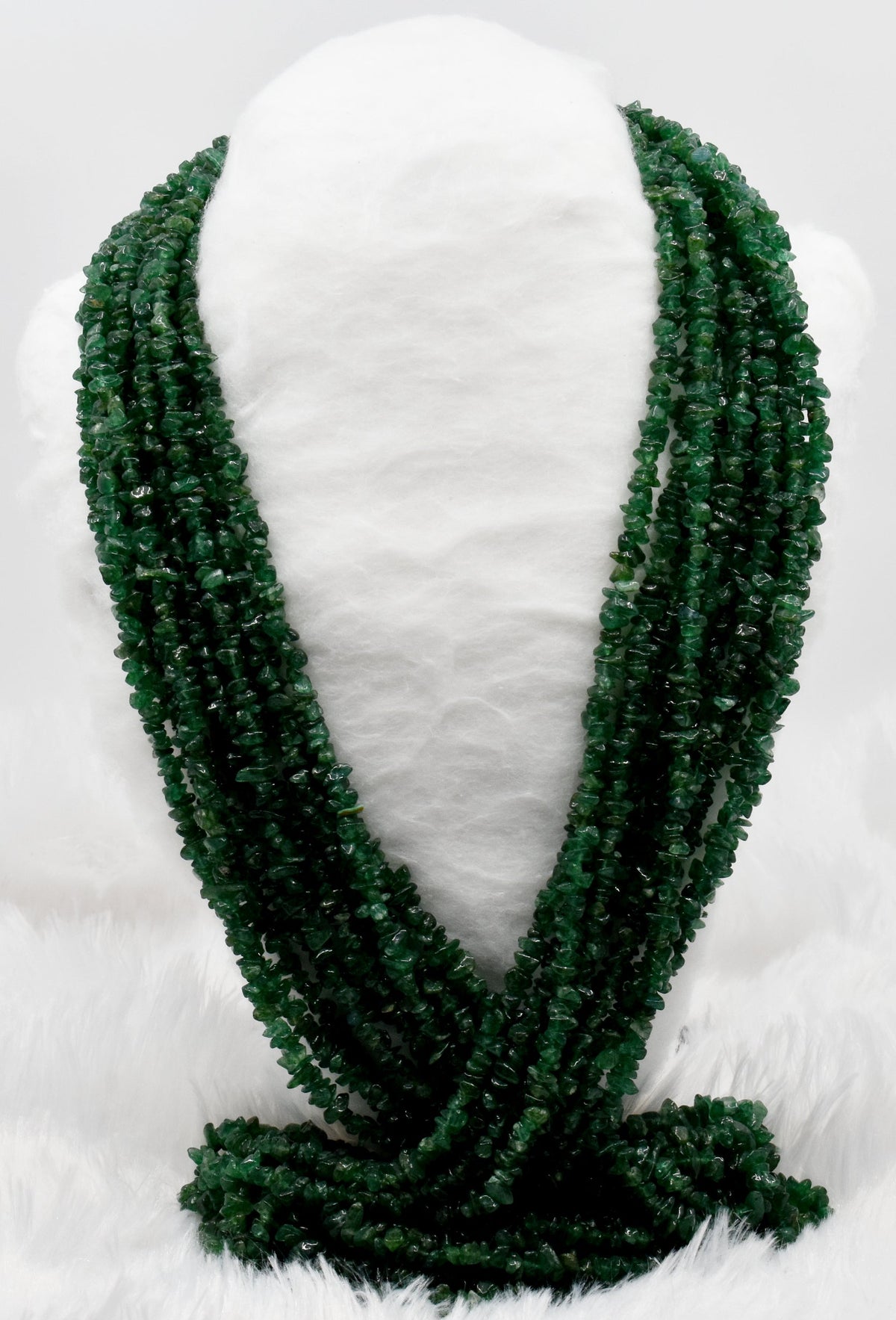 Uncut Raw Grosullar Jade Crystal Chip Beads for Necklace (Confidence and Determination ) | Beads | Wiccan Center