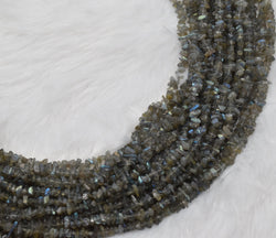 Uncut Raw Labradorite Crystal Chip Beads for Necklace (Expanded Awareness and Intuition) | Beads | Wiccan Center