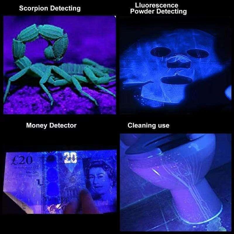UV 365nm AA Battery Flashlight for Crystal Viewing | Decorations | Wiccan Center