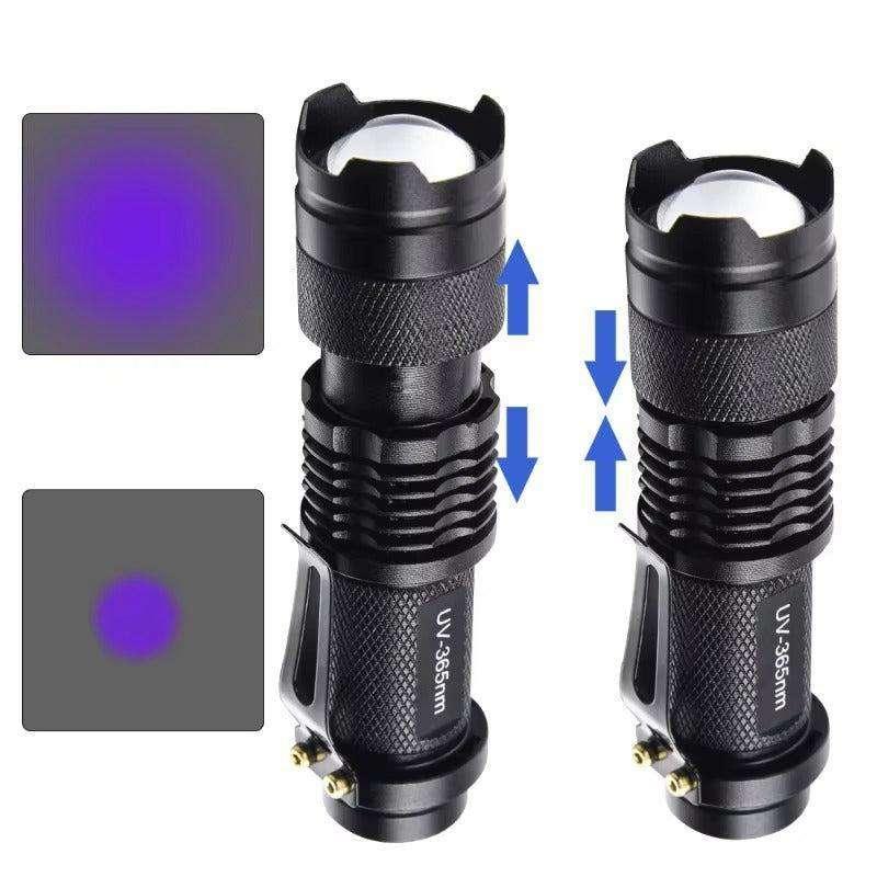 UV 365nm AA Battery Flashlight for Crystal Viewing | Decorations | Wiccan Center