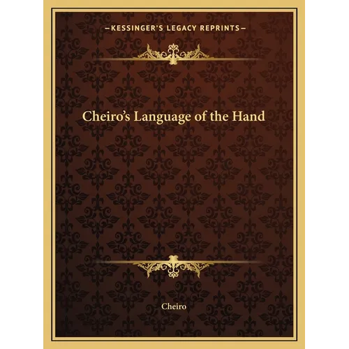 Cheiro's Language of the Hand - Paperback | Books | Wiccan Center