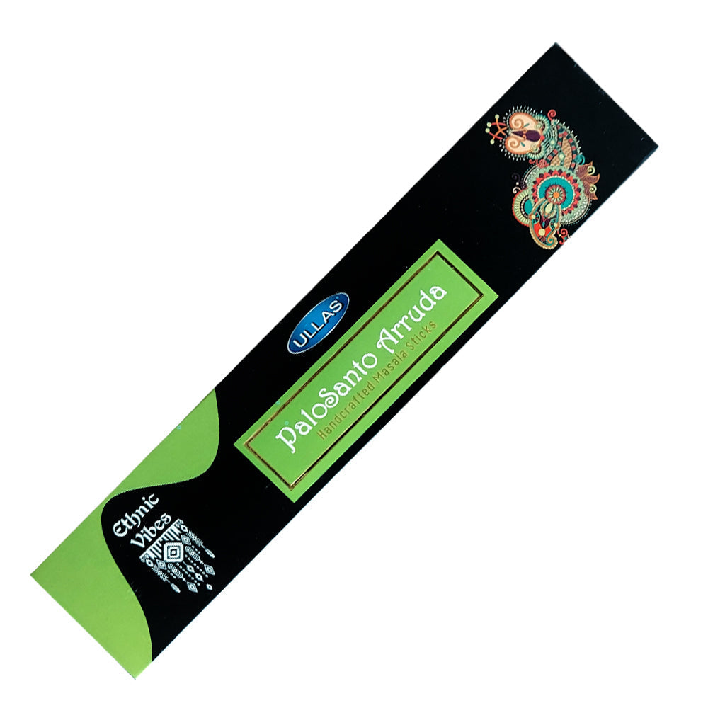 Ullas Ethnic Vibes Palo Santo & Arruda Incense Sticks | Incense | Wiccan Center