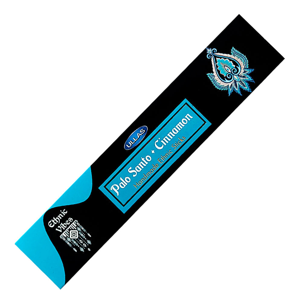 Ullas Ethnic Vibes Palo Santo & Cinnamon Incense Sticks | Incense | Wiccan Center