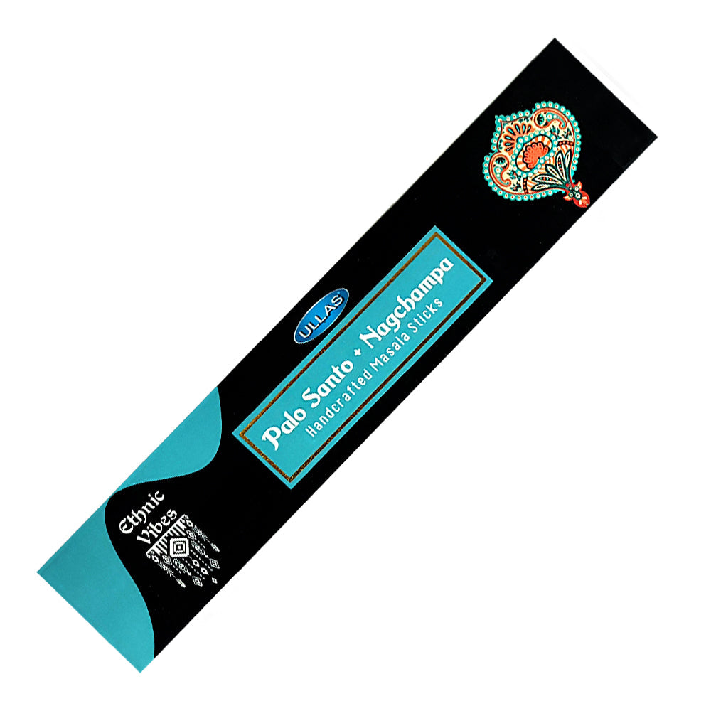 Ullas Ethnic Vibes Palo Santo & Nag Champa Incense Sticks | Incense | Wiccan Center