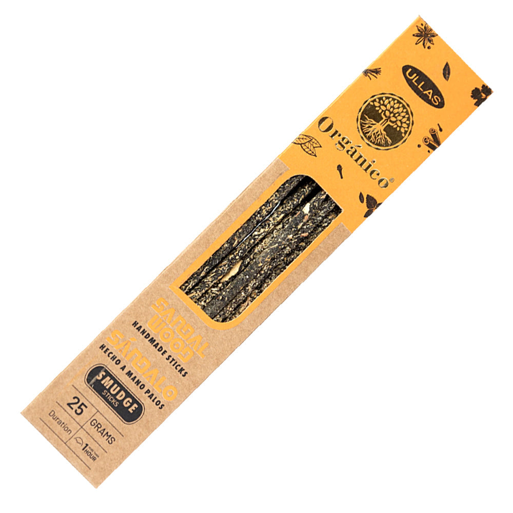Ullas Organico Sandalwood Incense Sticks | Incense | Wiccan Center