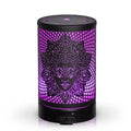 Ultrasonic Diffuser: Goddess, Black Metal | Oil Burner | Wiccan Center