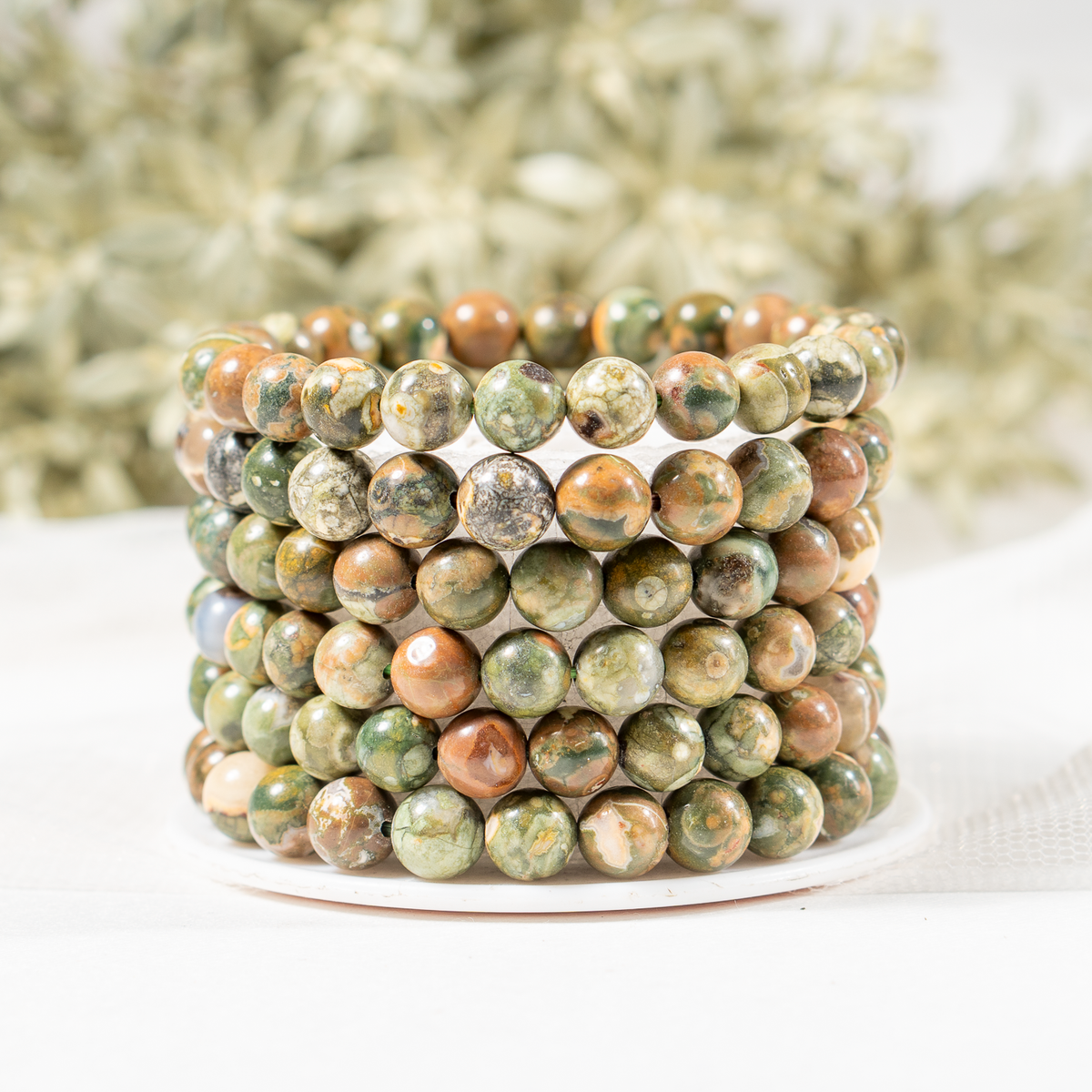 Unakite Bracelet (Vision and Inner Peace).