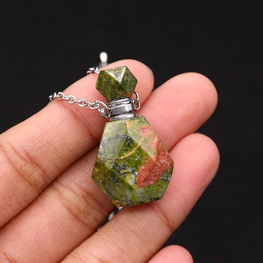 Crystal Potion Bottle Necklaces | necklace | Wiccan Center