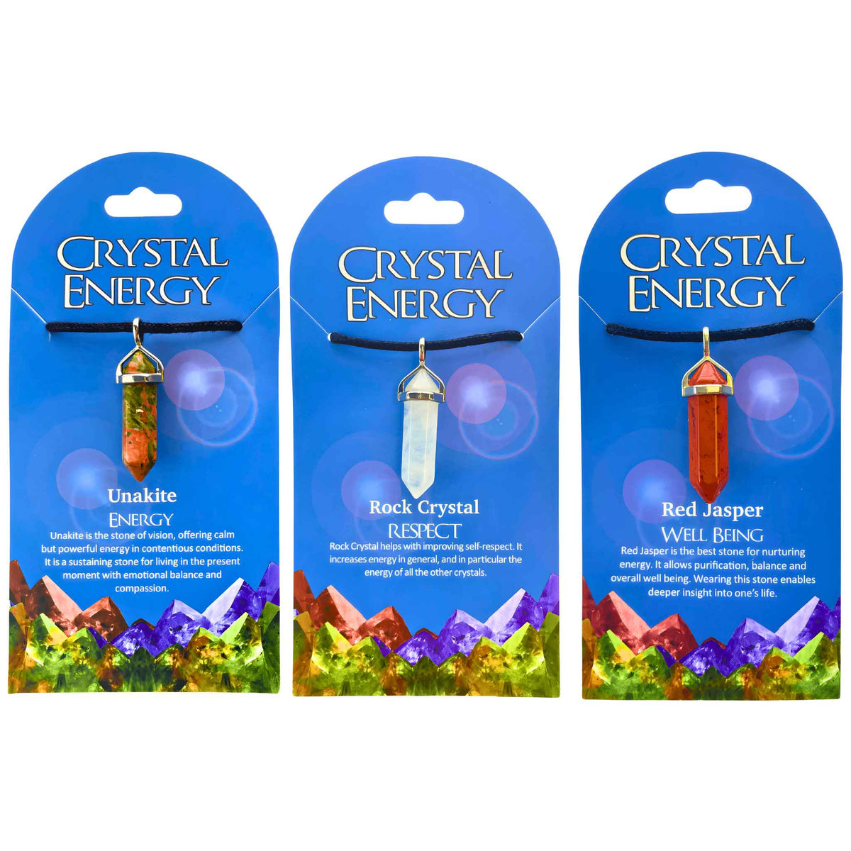 Crystal Energy Pendant Necklace