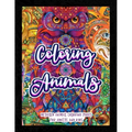 Coloring Animals: Detailed Animal Coloring Pages For Adults And Kids - Paperback