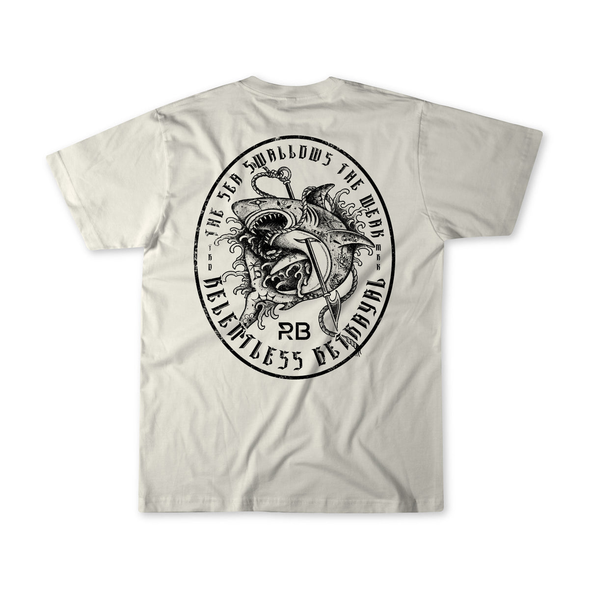 Sea Swallows The Weak White T-Shirt | | Wiccan Center