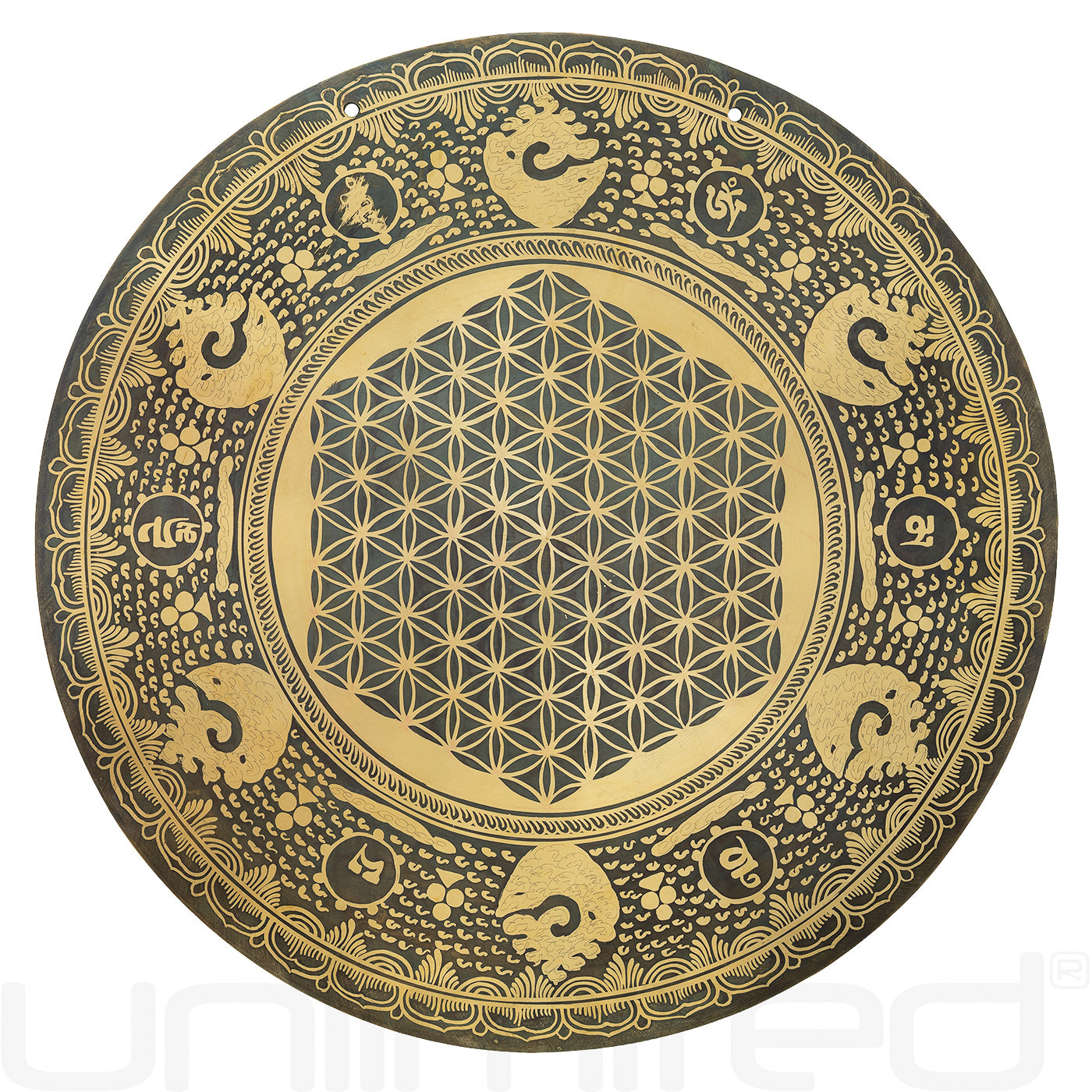 Flower of Life Prayer Gongs