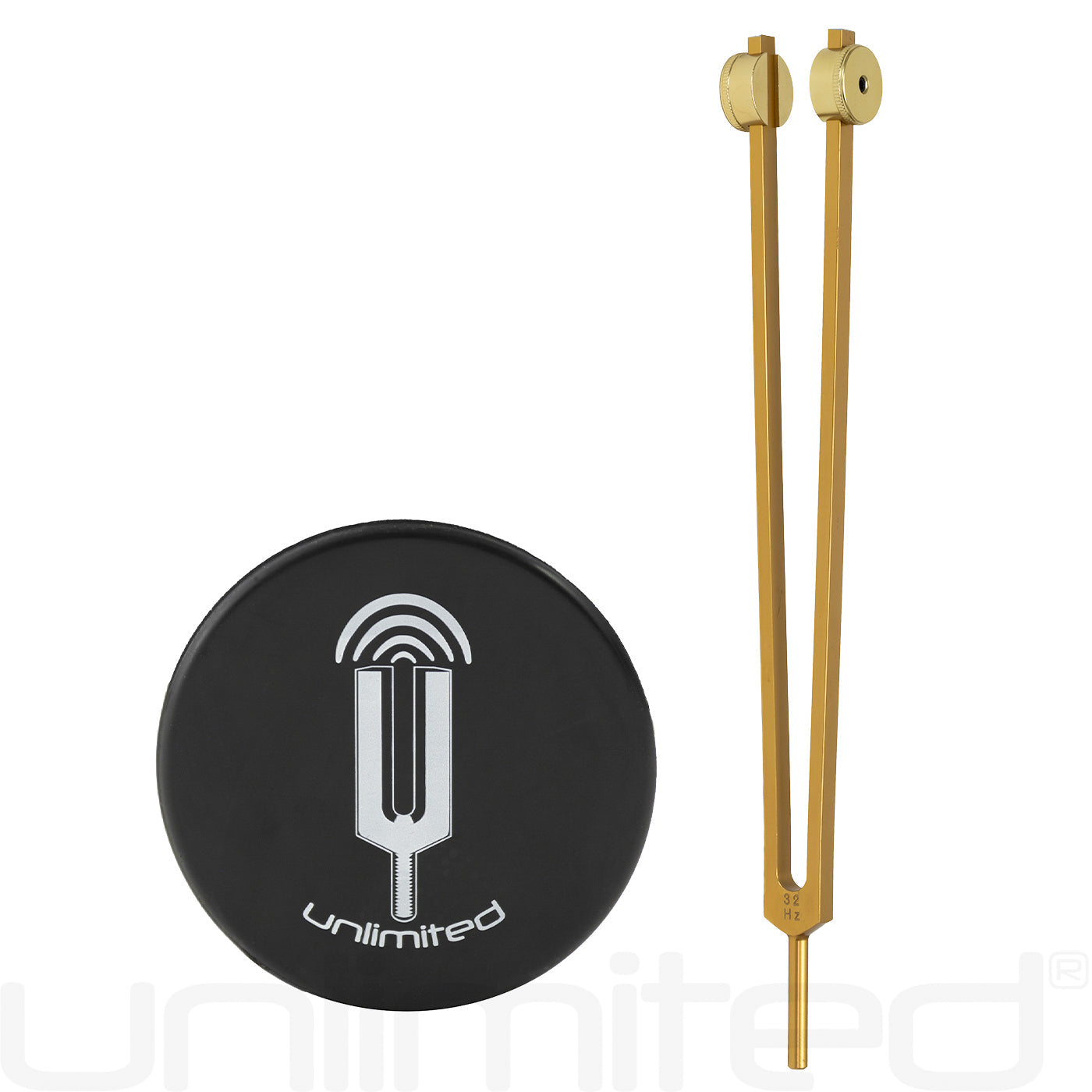 Unlimited Otto (32hz, 64hz, 128hz) Tuning Forks (Weighted) with Activator | Tuning Fork | Wiccan Center