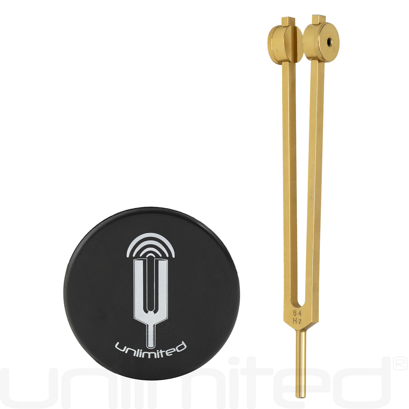 Unlimited Otto (32hz, 64hz, 128hz) Tuning Forks (Weighted) with Activator | Tuning Fork | Wiccan Center