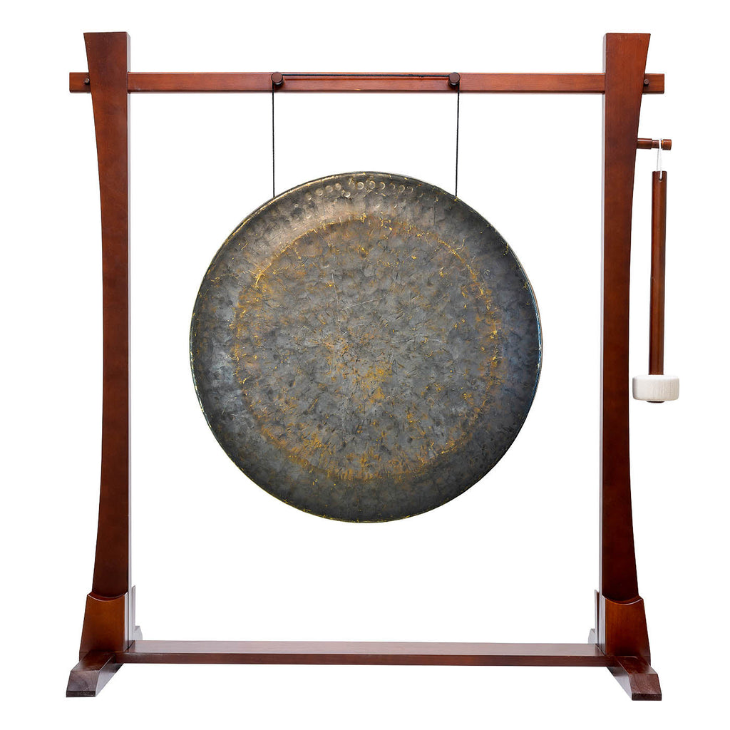 26" Chinese Gongs on the Spirit Guide Gong Stand