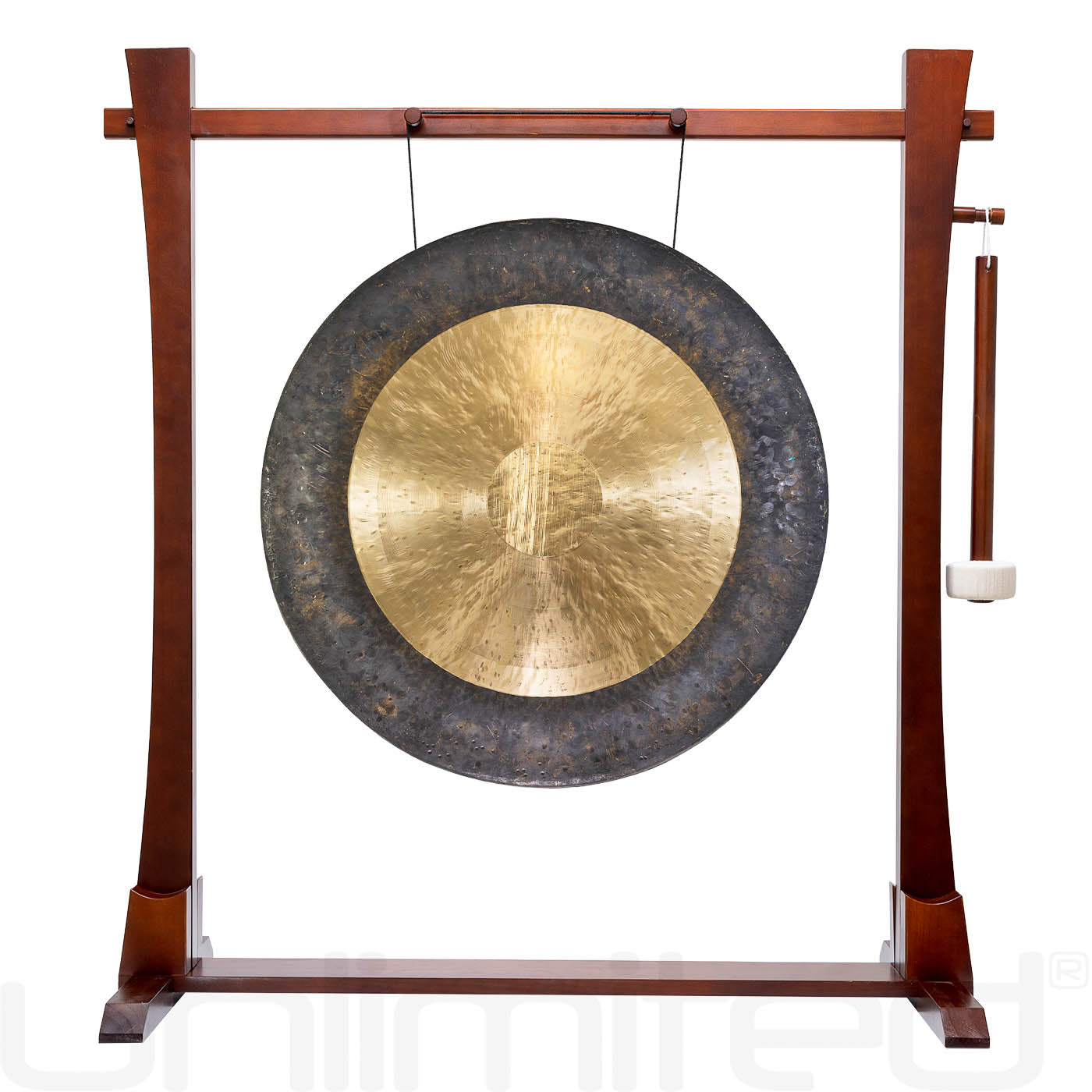 28" Chinese Gongs on the Spirit Guide Gong Stand