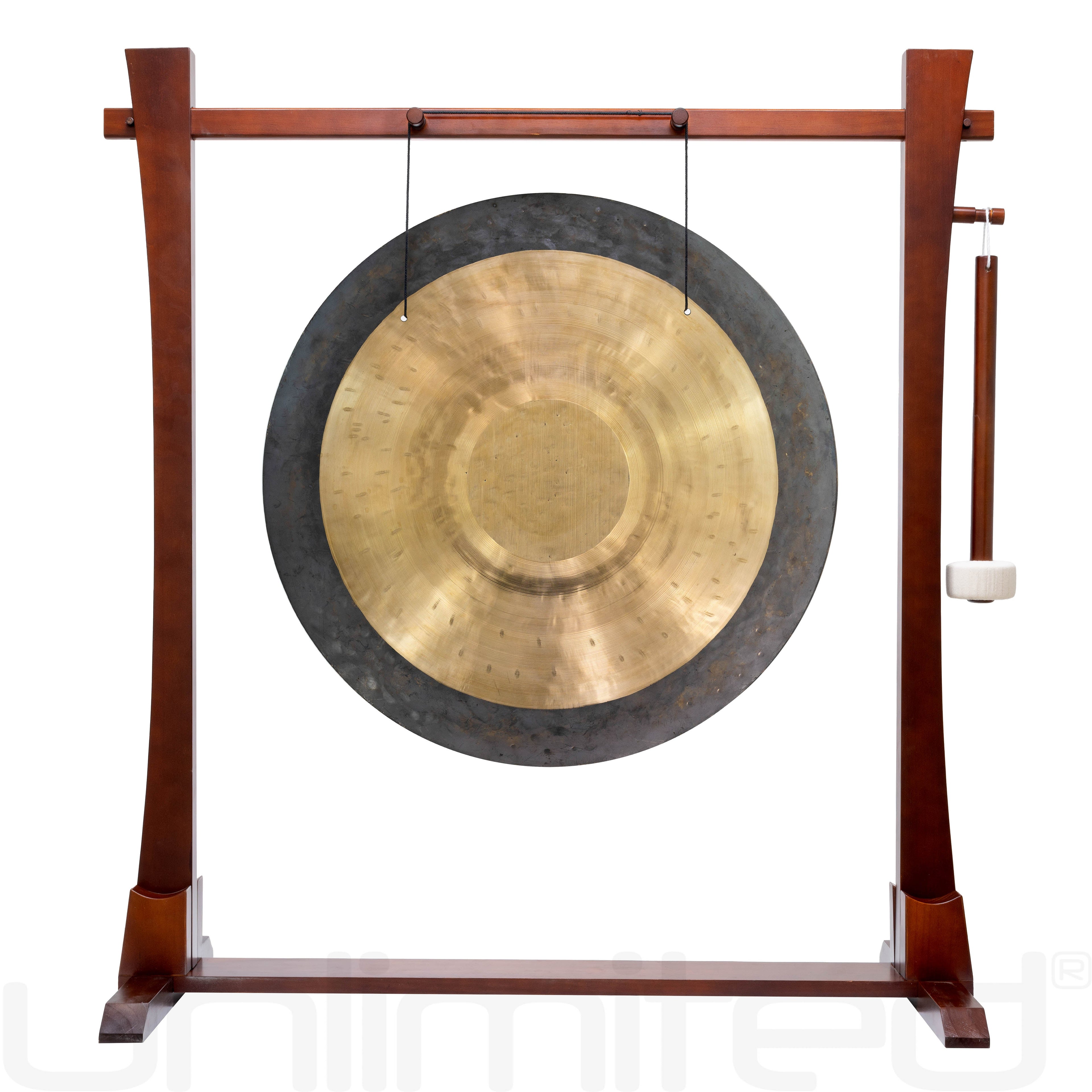 28" Chinese Gongs on the Spirit Guide Gong Stand