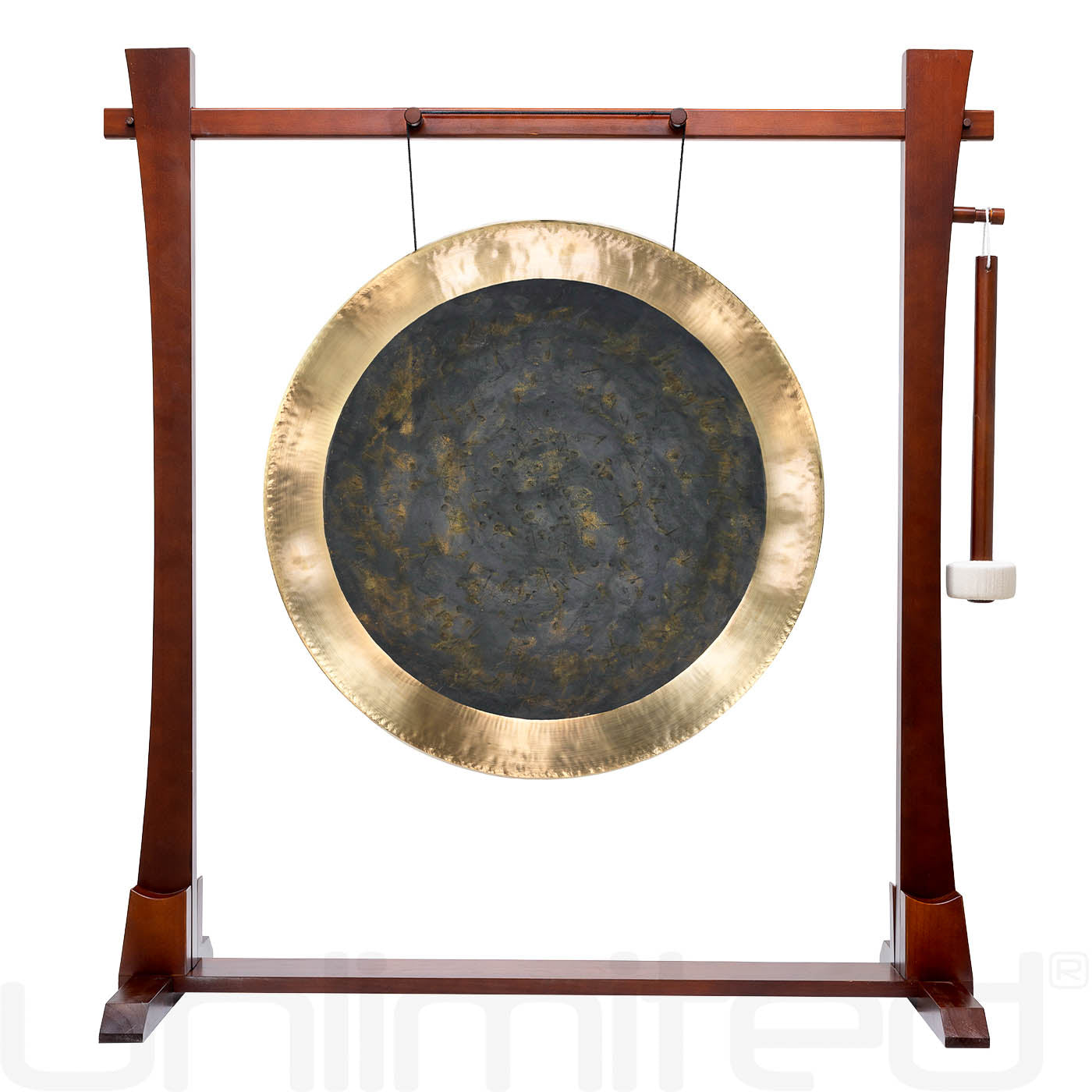 28" Chinese Gongs on the Spirit Guide Gong Stand
