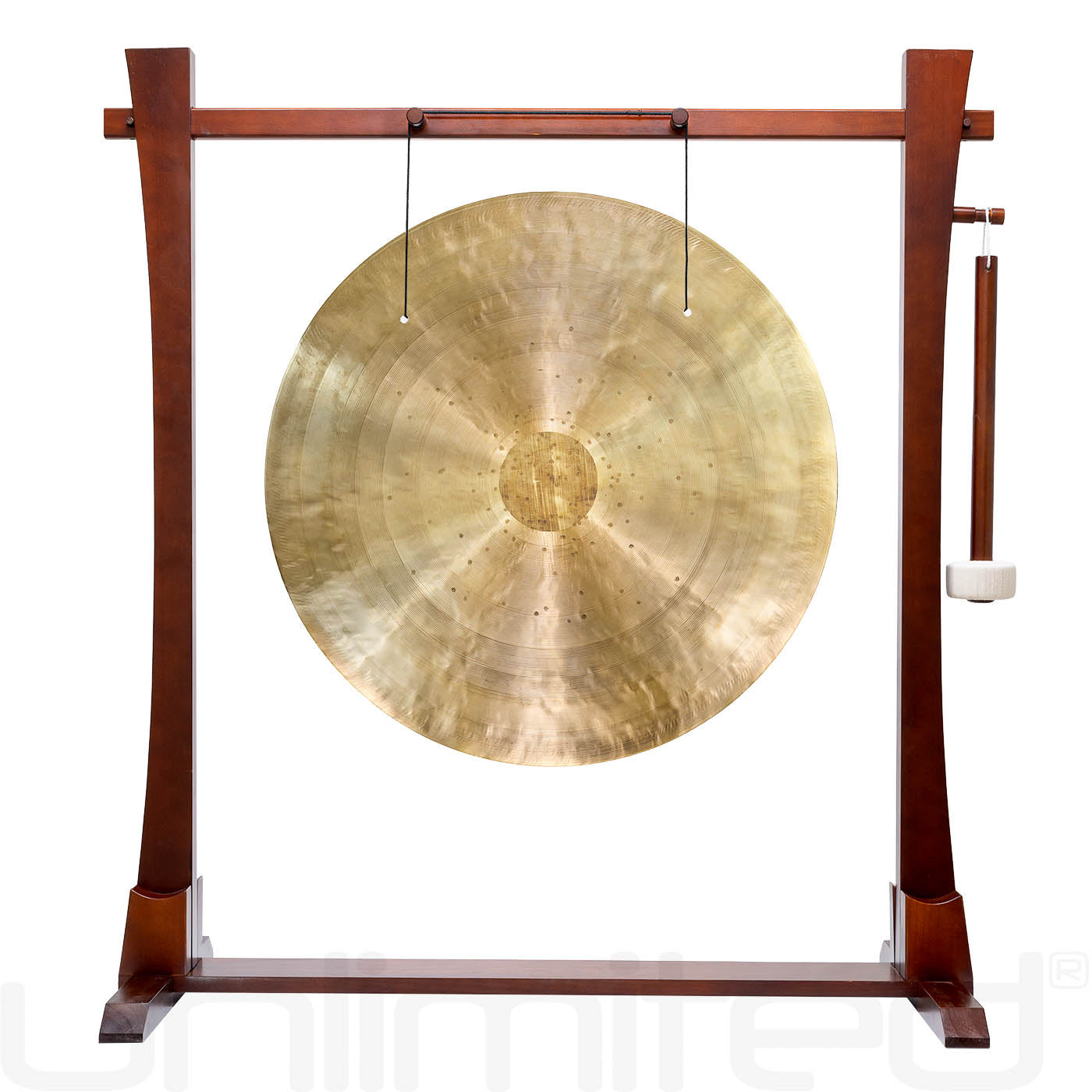 28" Chinese Gongs on the Spirit Guide Gong Stand