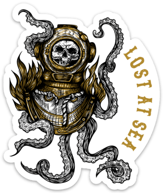 Lost At Sea Decal | | Wiccan Center