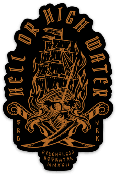 Hell or High Water Decal | | Wiccan Center
