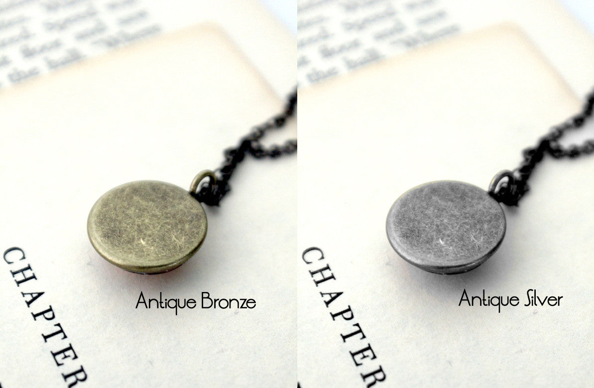 Pluto and Charon Layered Space Necklace | Necklace | Wiccan Center
