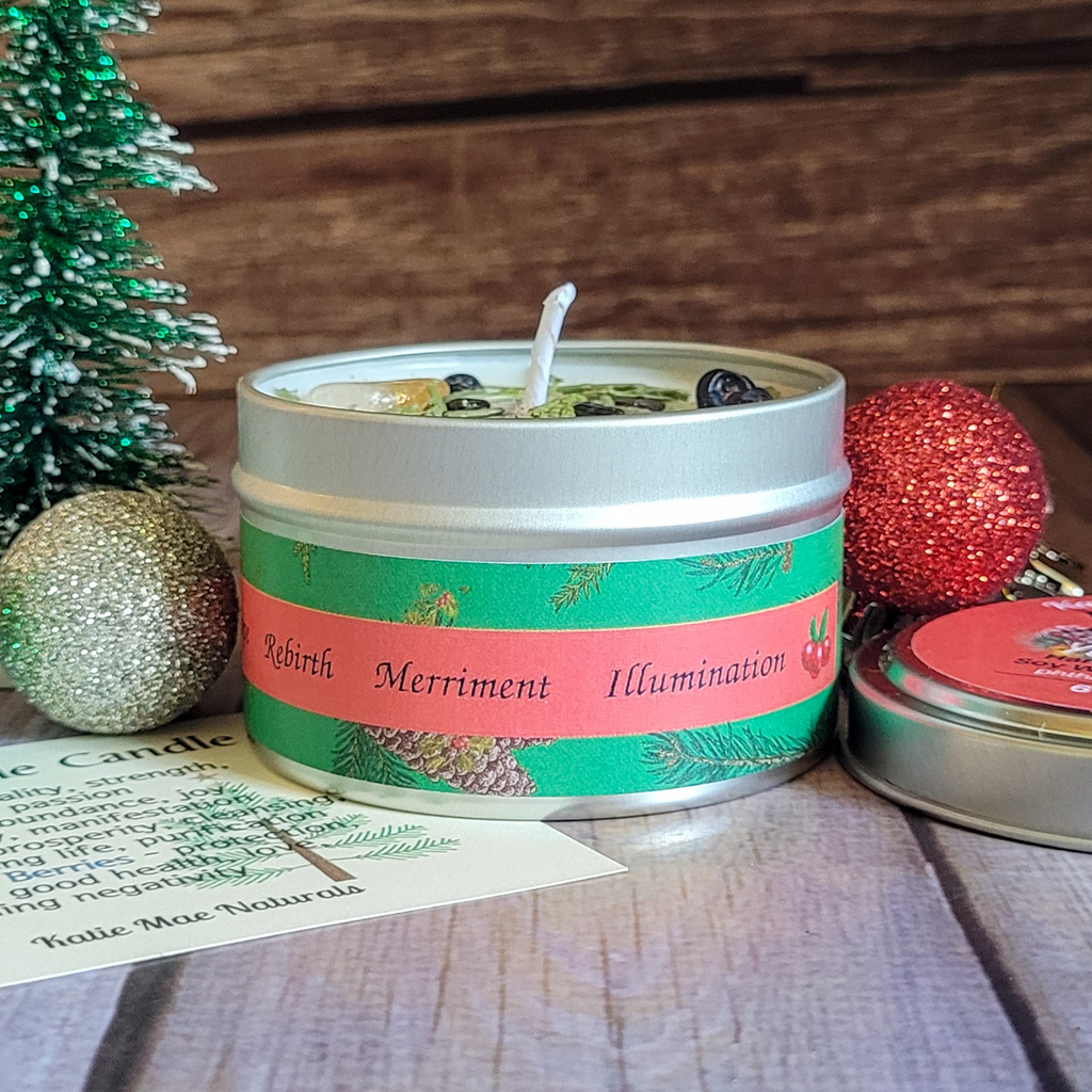 The Yule Candle (Yuletide) - 6 oz