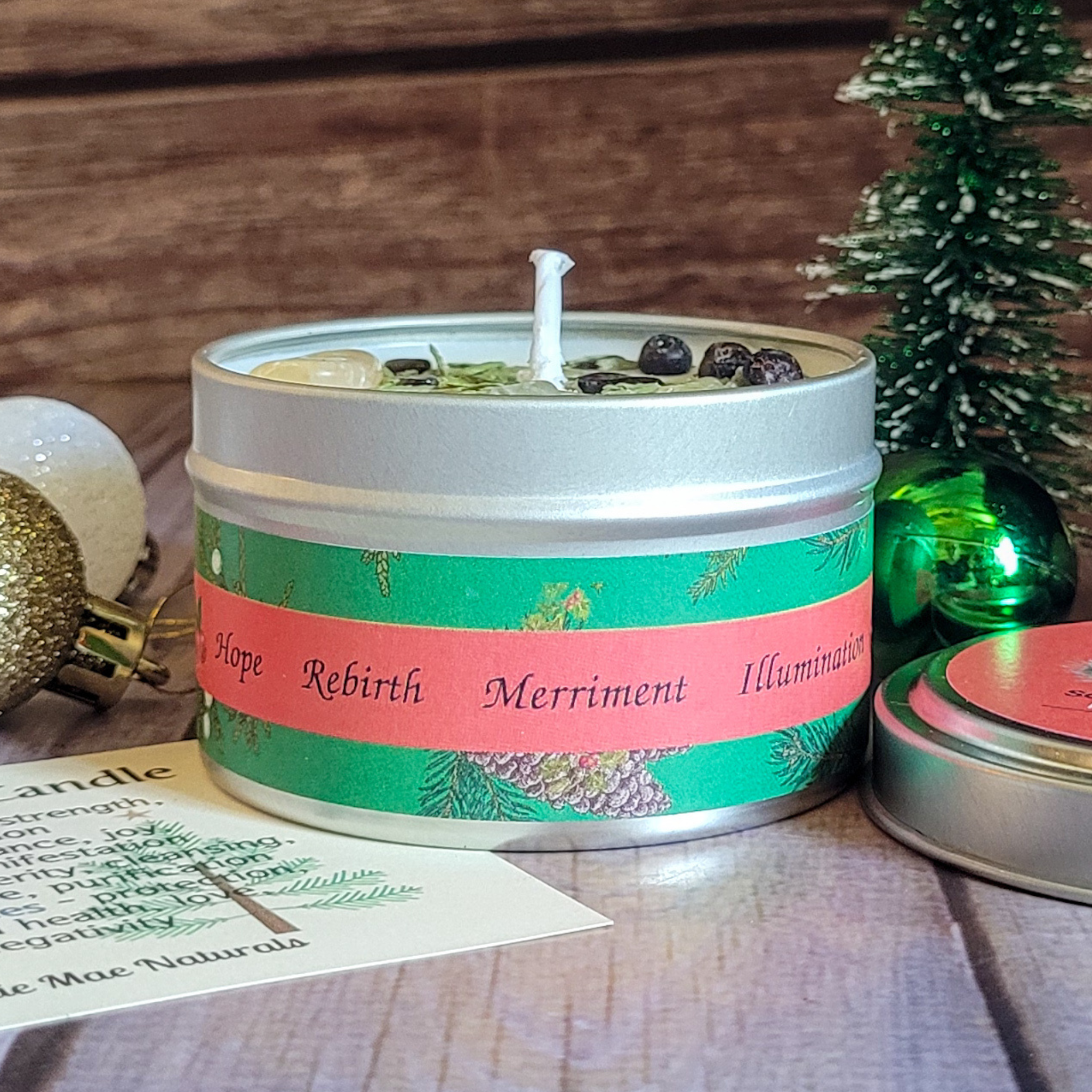 The Yule Candle (Yuletide) - 6 oz