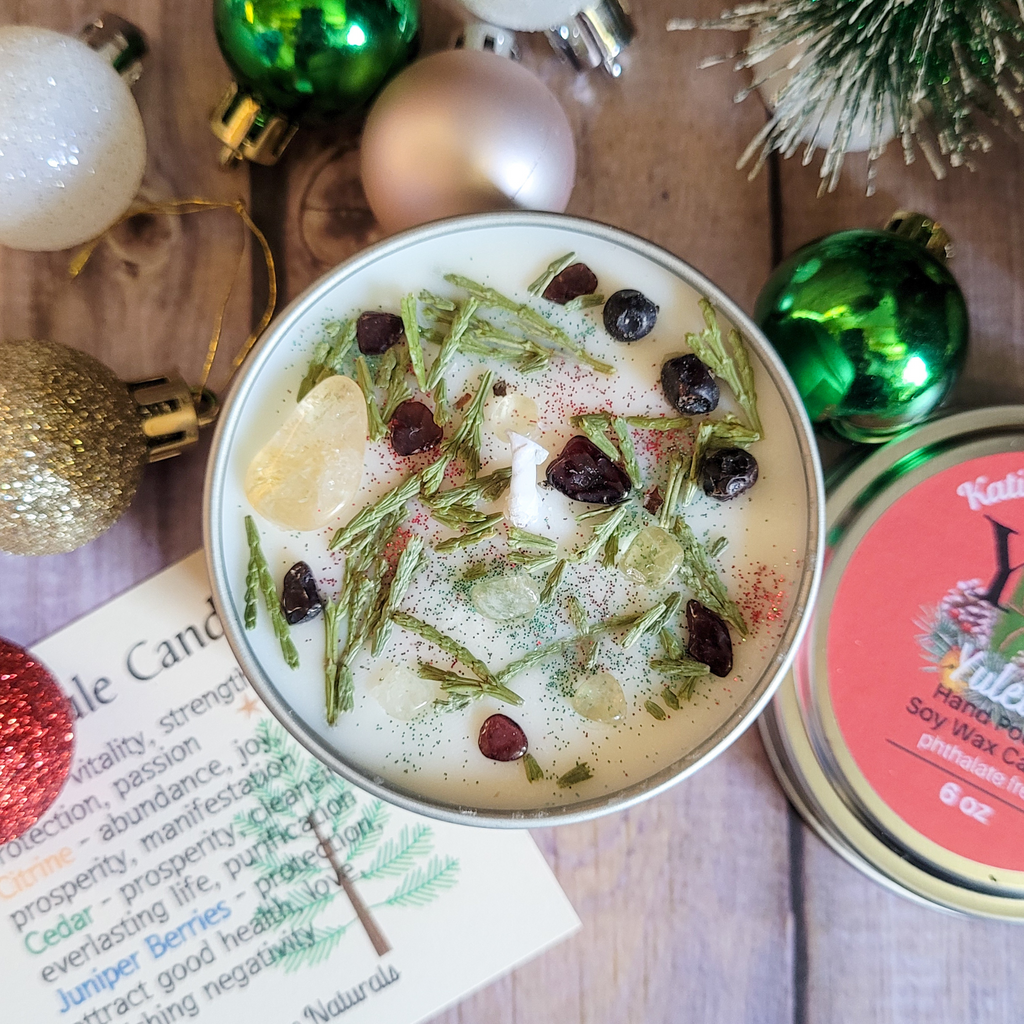 The Yule Candle (Yuletide) - 6 oz
