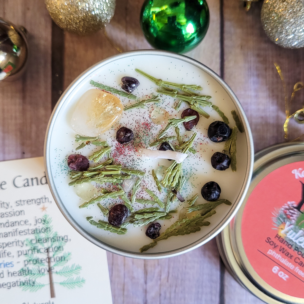 The Yule Candle (Yuletide) - 6 oz
