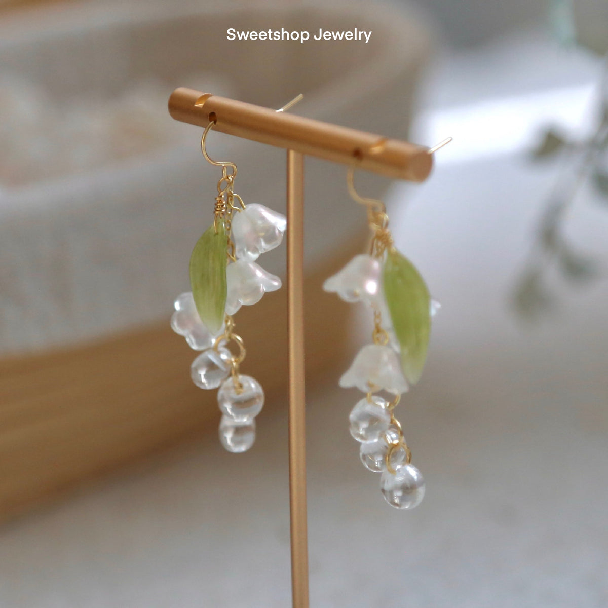 SALE - Lily Of The Valley Earrings