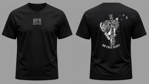 "Wheelie Demon" Short Sleeve T-Shirt | | Wiccan Center