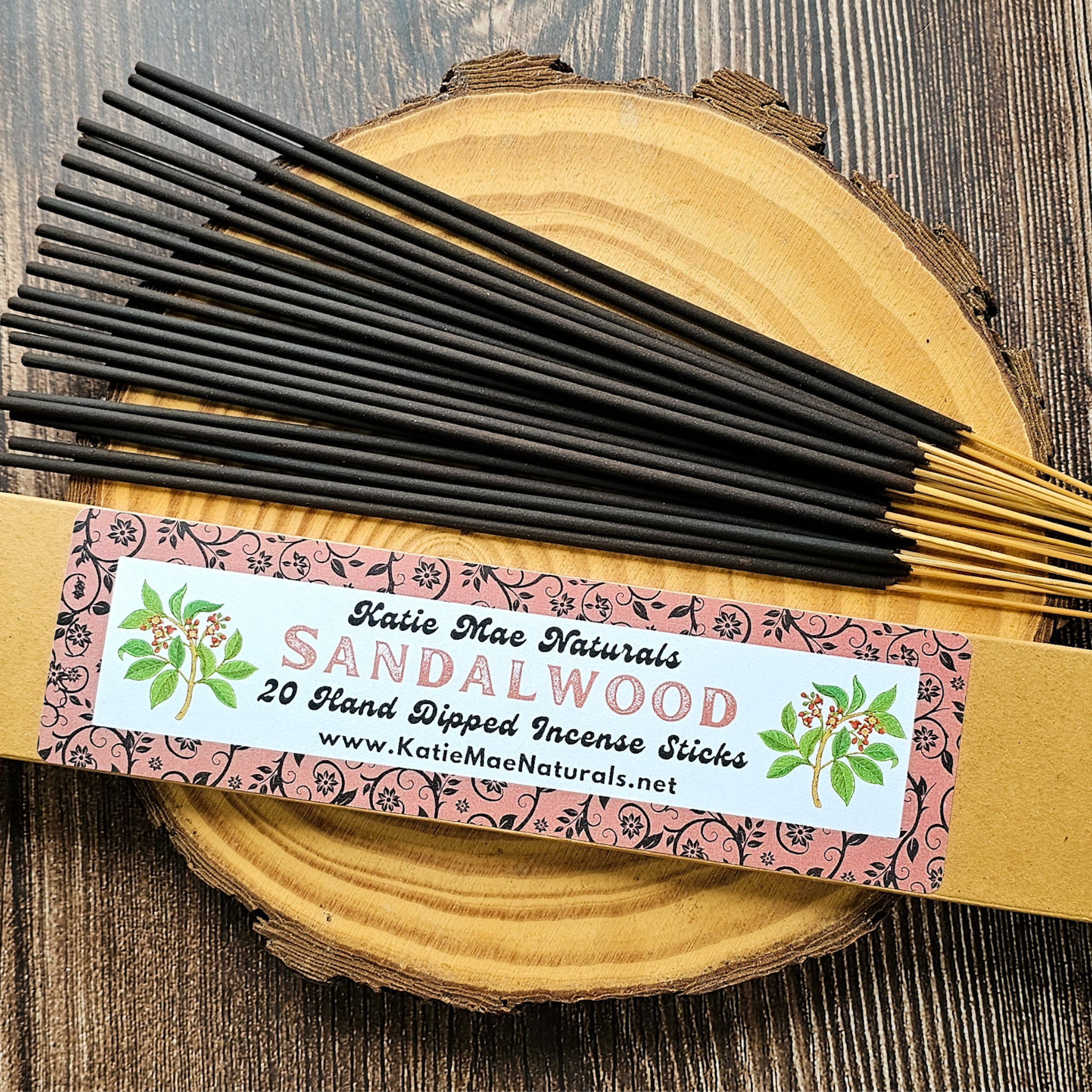 Sandalwood Incense Sticks – Hand Dipped Earthy & Grounding Incense | Incense | Wiccan Center