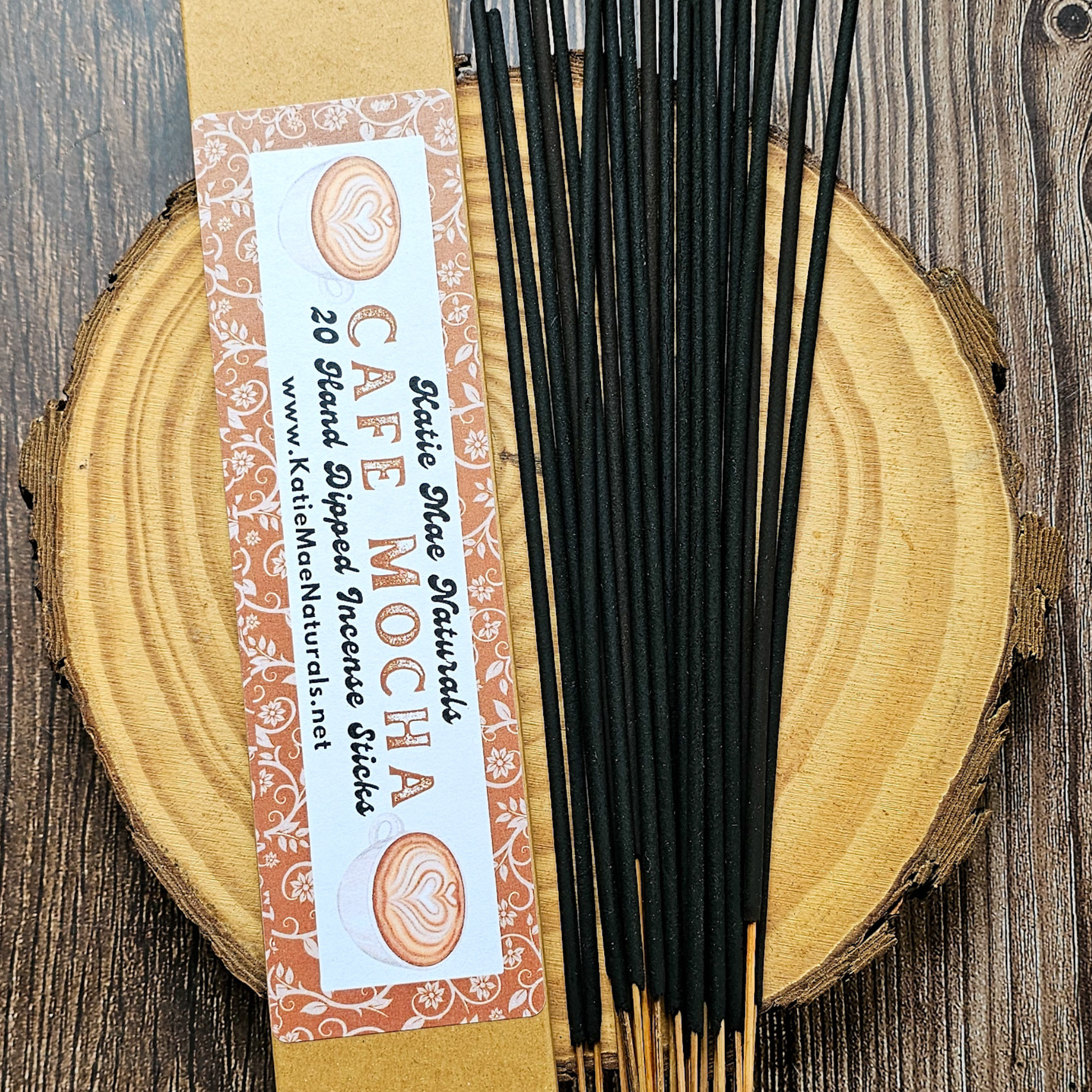 Cafe Mocha Incense Sticks – Hand Dipped Warm Coffee & Chocolate Incense
