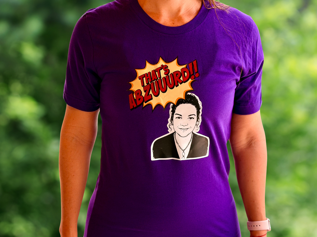 Sending Ravens "THAT'S ABZUURD!" Special Edition Unisex T-Shirt - Purple