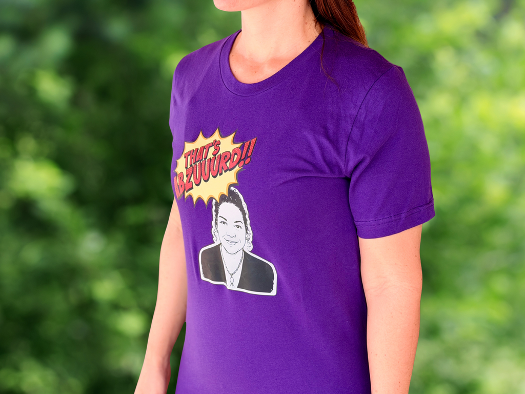 Sending Ravens "THAT'S ABZUURD!" Special Edition Unisex T-Shirt - Purple