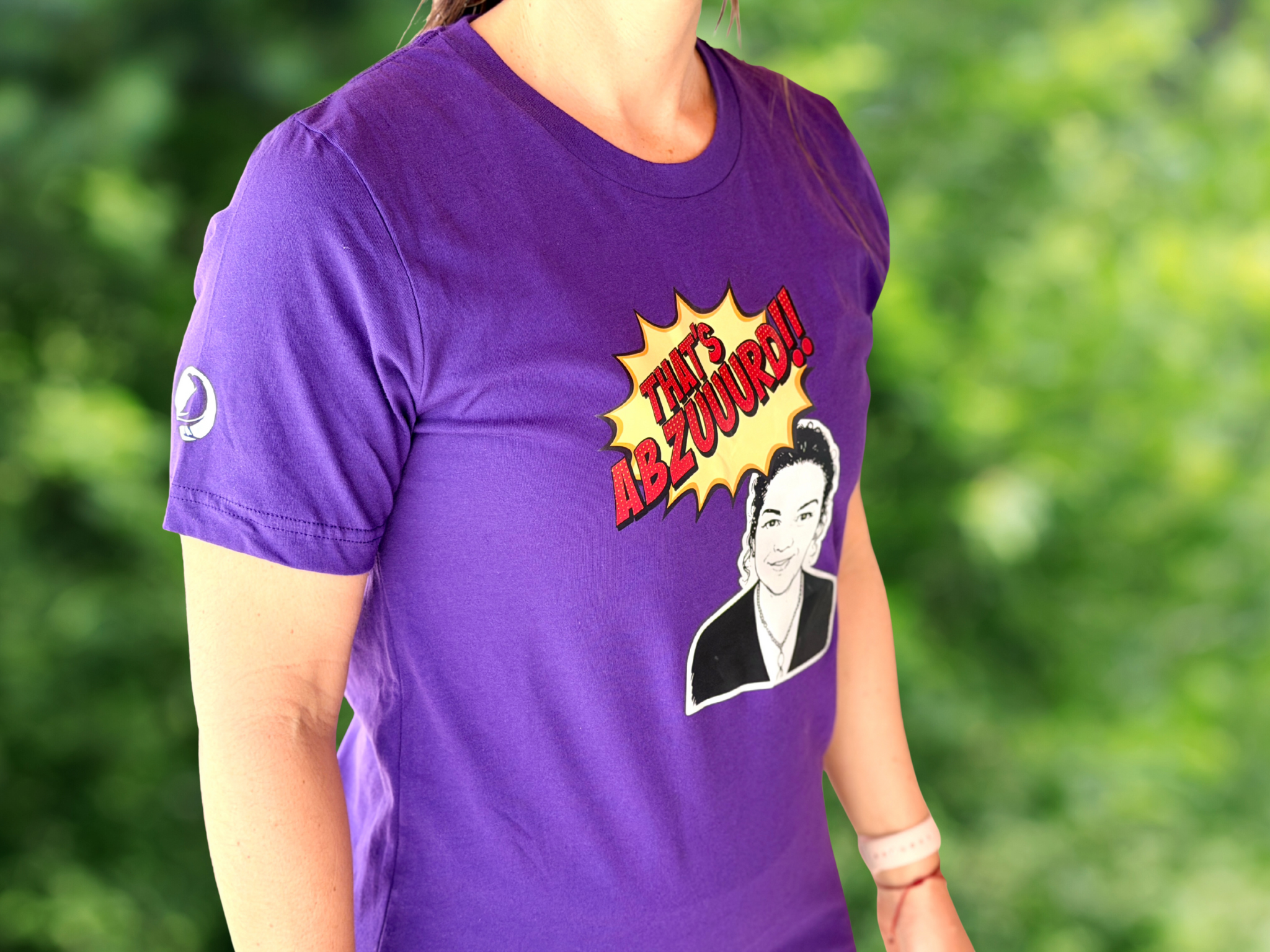 Sending Ravens "THAT'S ABZUURD!" Special Edition Unisex T-Shirt - Purple