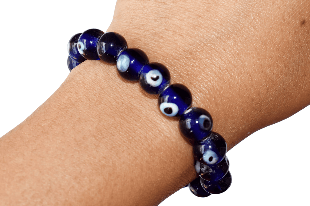 Evil Eye Bracelet, Good Luck Protection Charm, Baby Shower Gift. | Bracelets | Wiccan Center