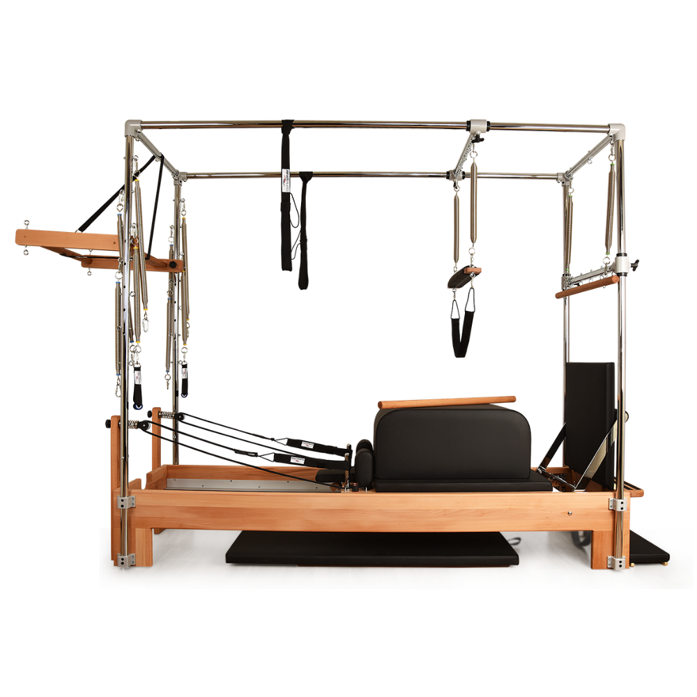 Private Pilates Premium Wood Cadillac-Reformer Bundle | Pilates Cadillac | Wiccan Center