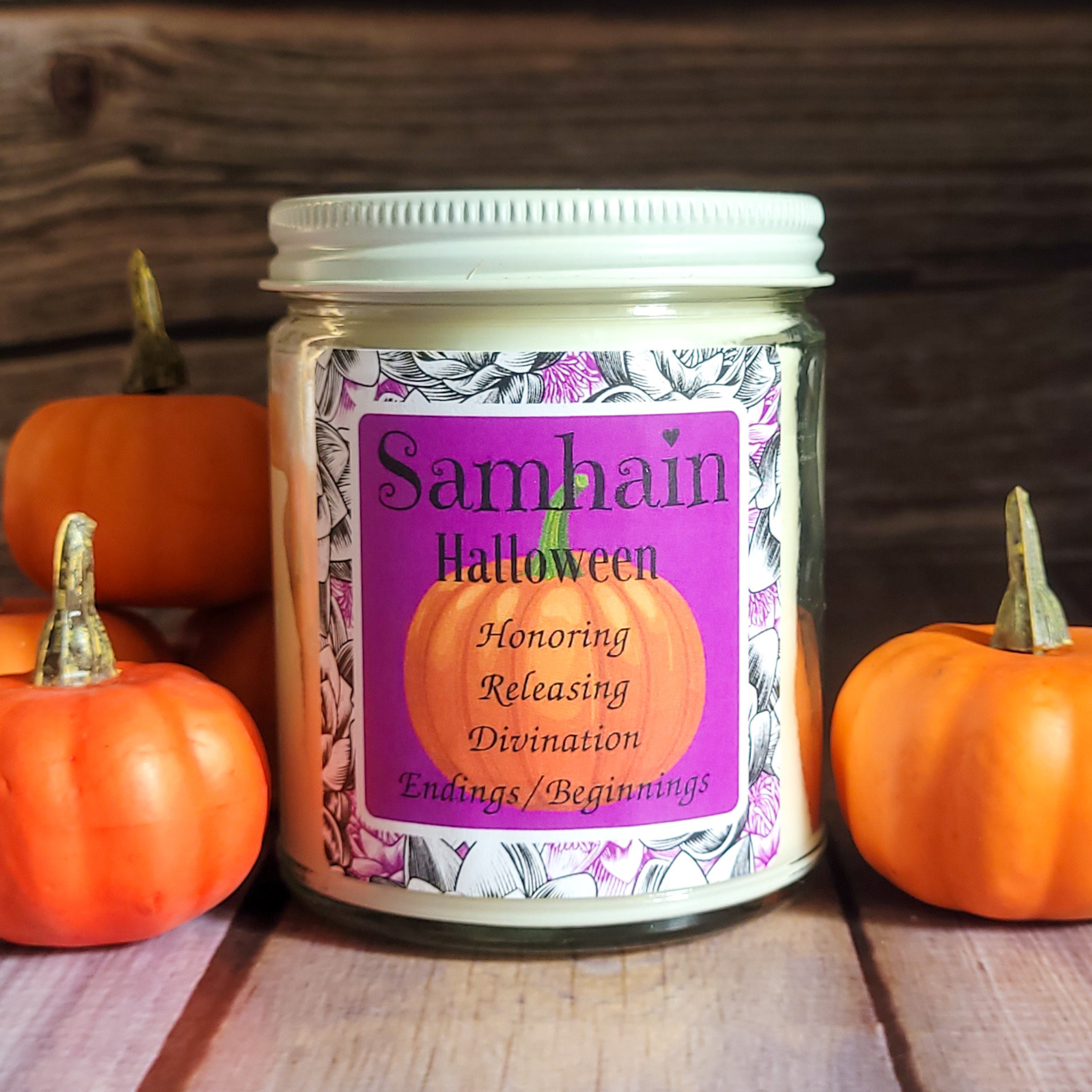 Samhain Halloween Candle (Pumpkin Hollow) - 9 oz